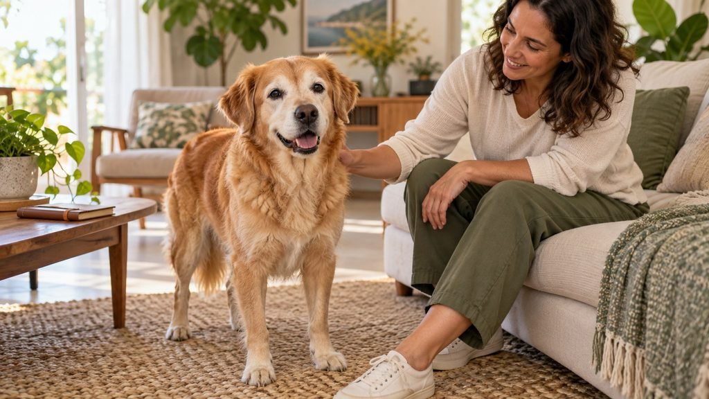 cuidados com cachorro idoso
