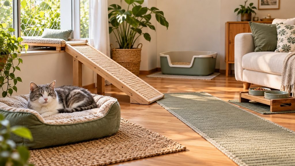 adaptar a casa para um pet idoso