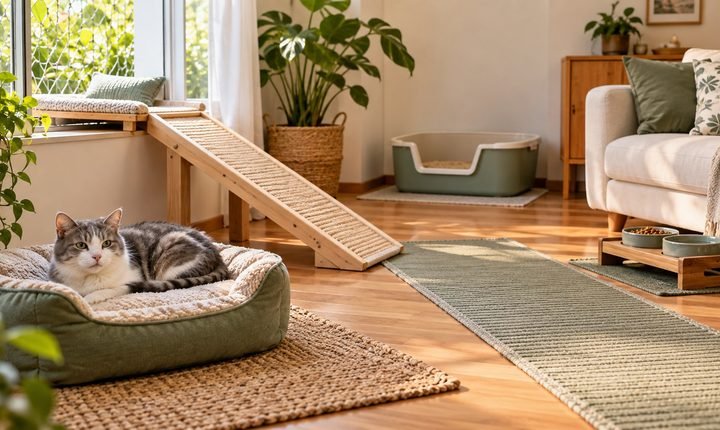 adaptar a casa para um pet idoso