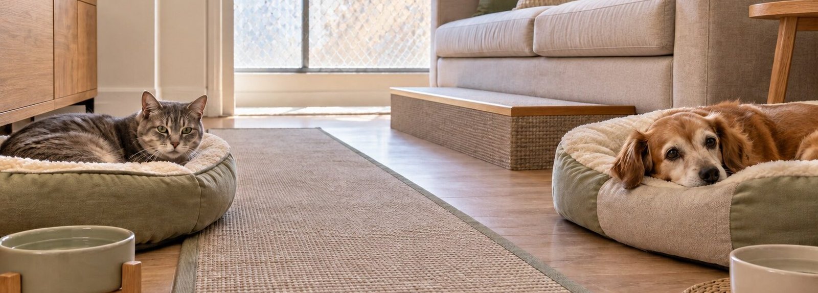 casa segura para pets idosos